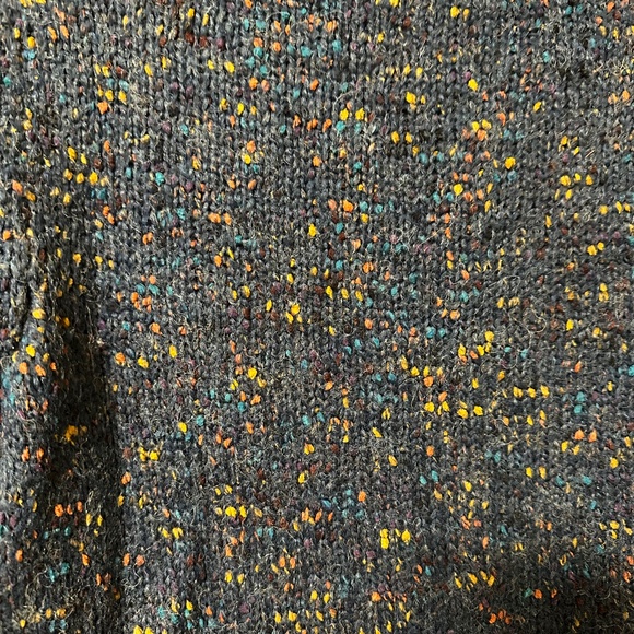 Hatley | Piper Cable Knit Pullover Sweater  Blue Confetti Multicolour   Size Med - Picture 7 of 10